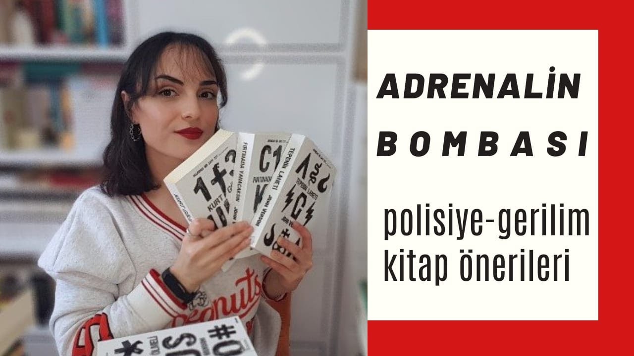 ADRENALİN SEVENLERE POLİSİYE-GERİLİM KİTAP ÖNERİLERİ #kitapönerileri #polisiye