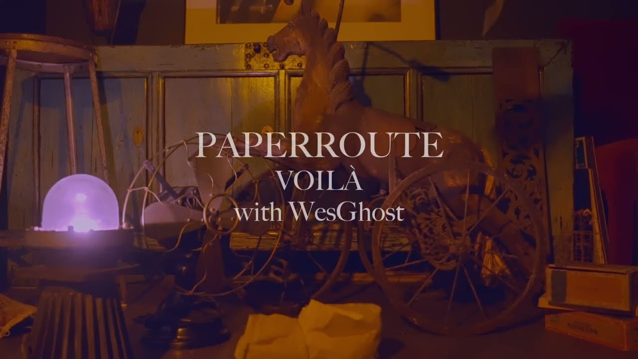 VOIL&Agrave; - PAPERROUTE (Official Visualizer)