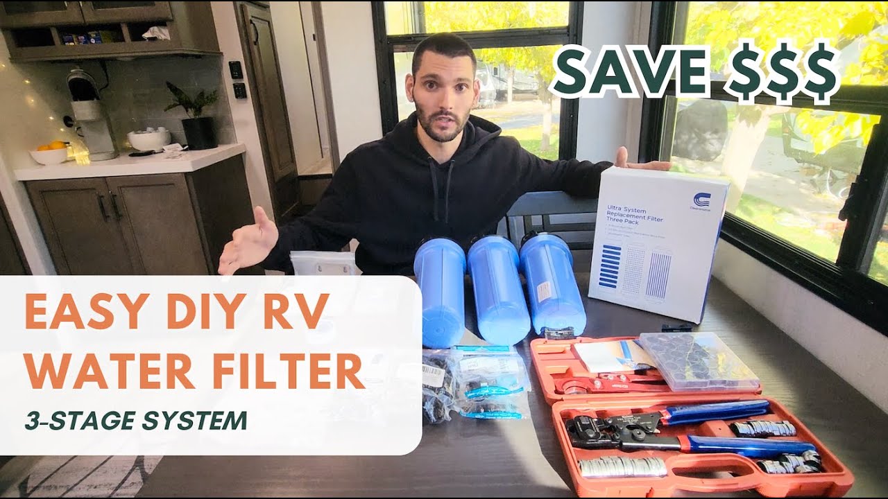 RV UPGRADE: DIY 3-Stage Water Filtration Installation - Grand Design Solitude 5th Wheel