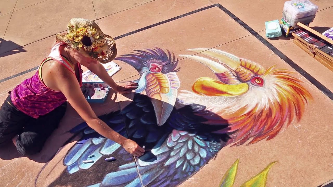 Clearwater Beach Chalk Art Festival