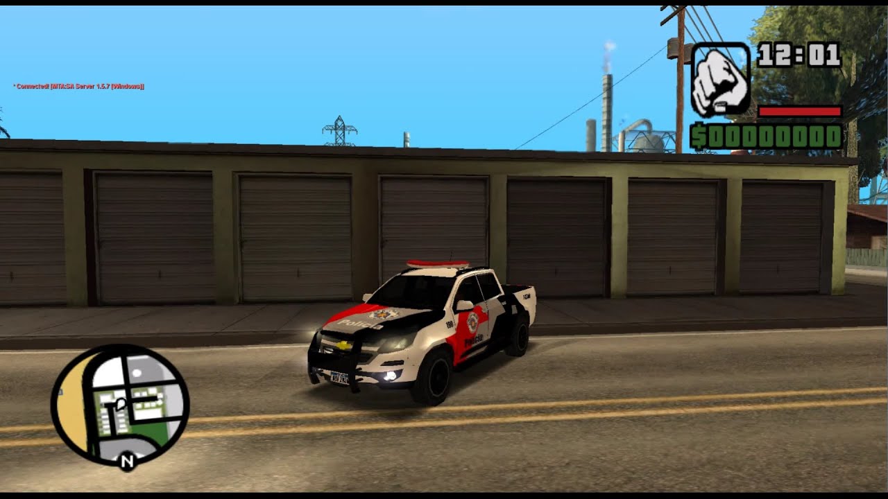 Transformando carro em VTR - Zmodeler - GTA SA / MTA (Time-lapse)