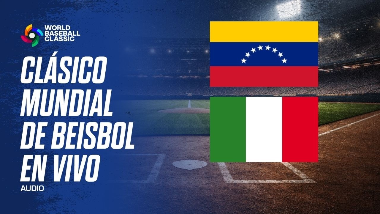 VENEZUELA VS ITALIA  - CLÁSICO MUNDIAL DE BEISBOL AUDIO