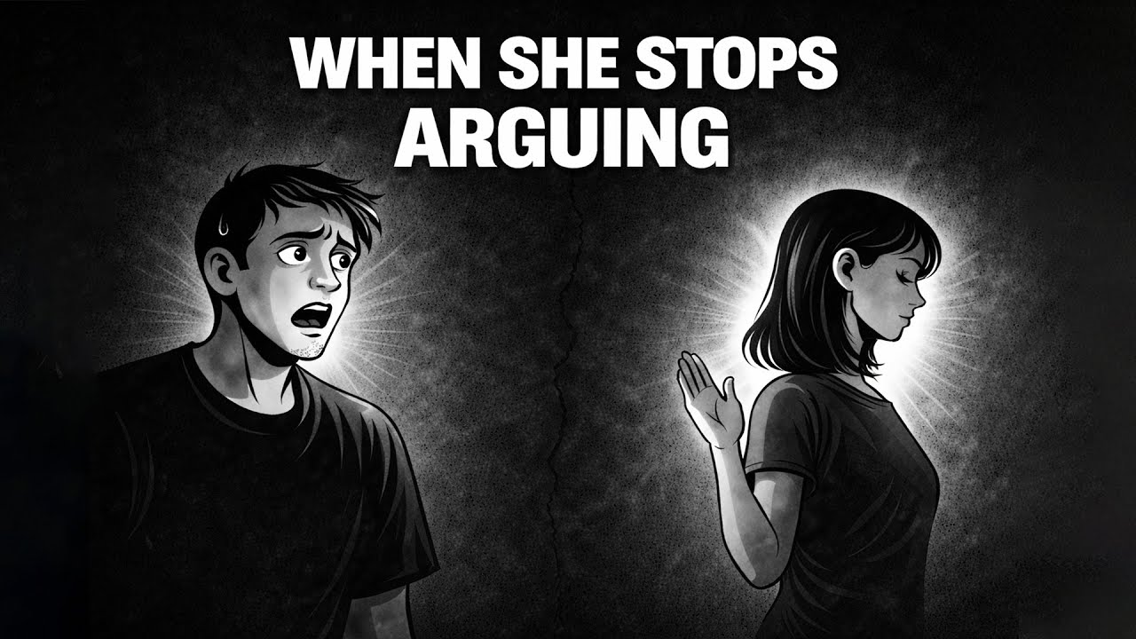 When She Stops Arguing… You're No Longer Her Man