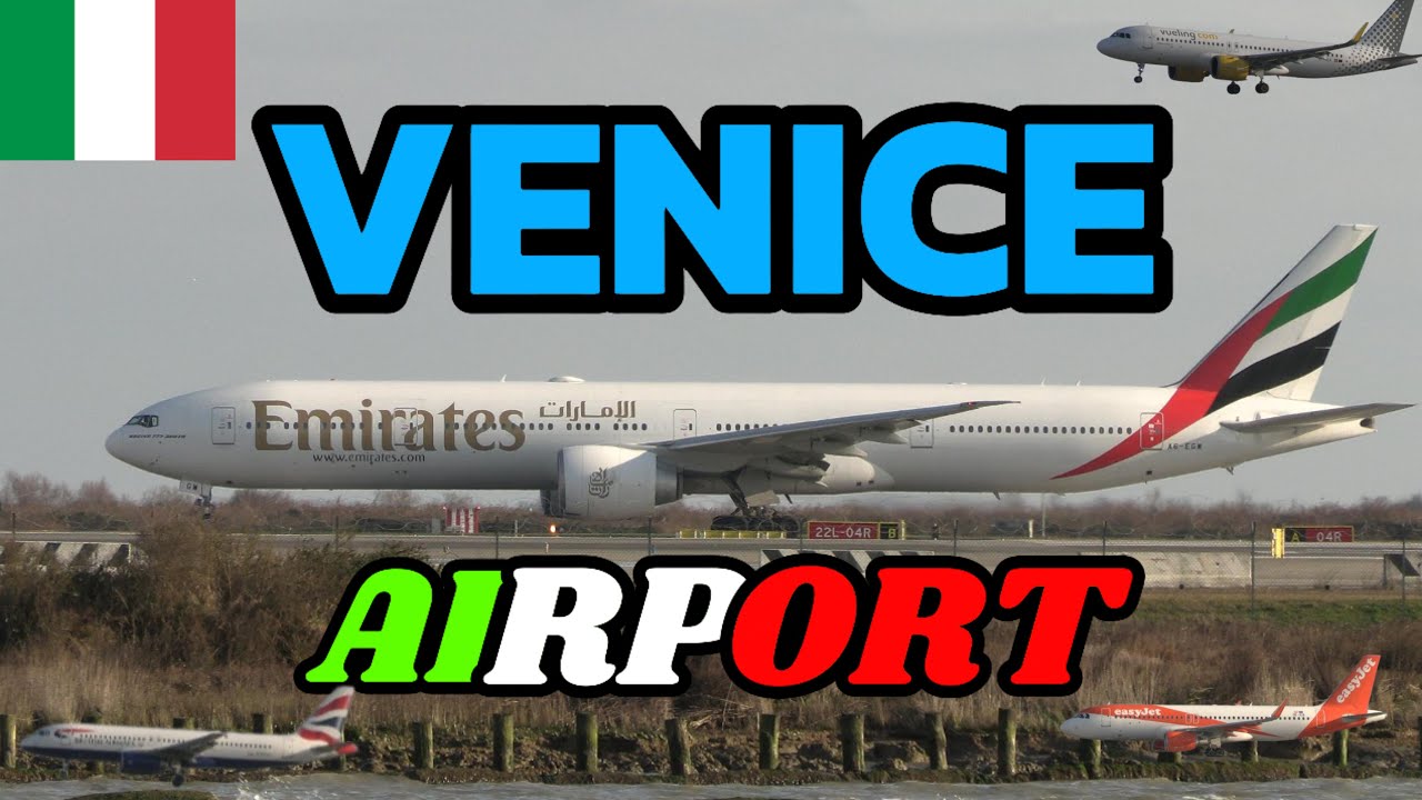 [AIRPLANES] Atterraggio e Decollo di Areoplani all'Aeroporto di Venezia Marco Polo