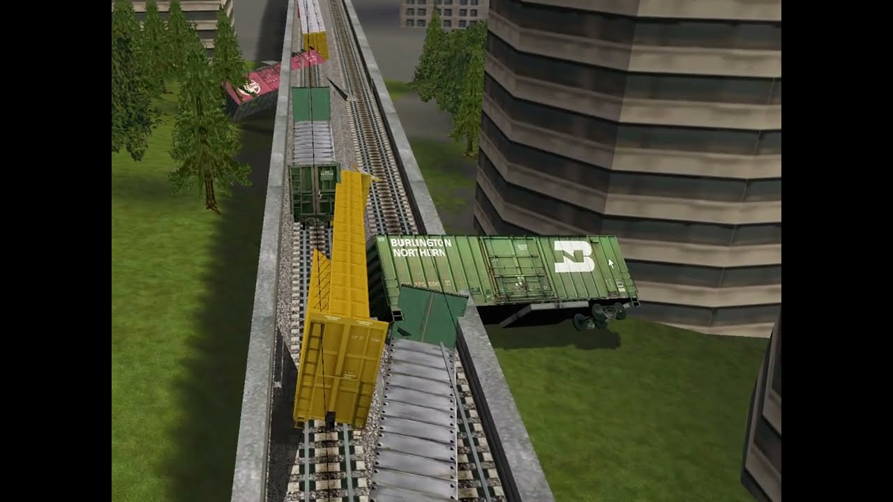 MSTS Crash compilation part 4