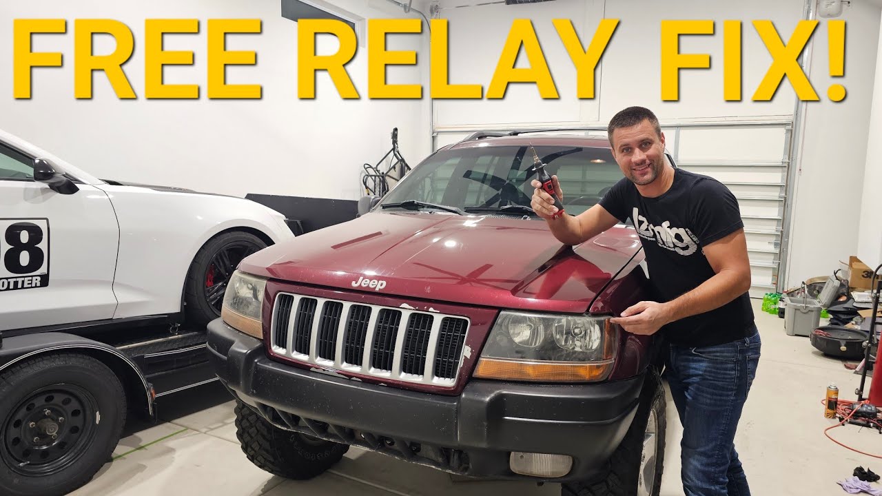 Ремонт реле указателей поворота БЕСПЛАТНО на JEEP GRAND CHEROKEES своими руками