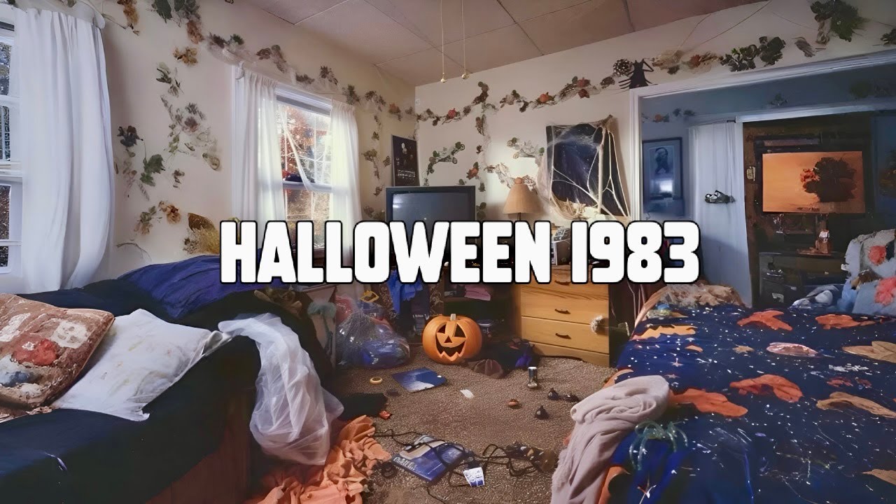 It's Halloween 1983  | 80's Spooky Synthwave - Dark ambient