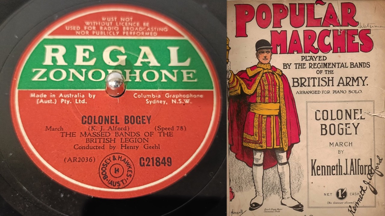 Colonel Bogey (1933 version) - The Massed Bands of the British Legion
