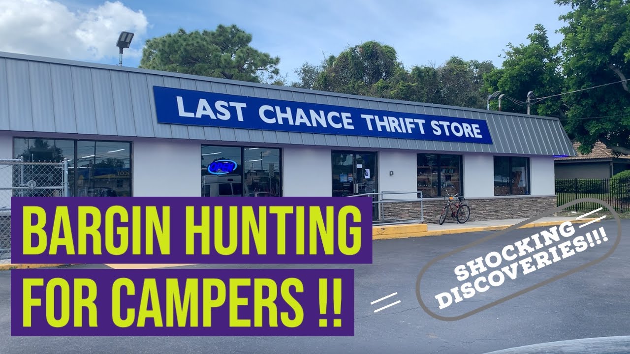 AMAZING THRIFT STORE FINDS FOR CAMPERS - SALVATION ARMY, GOODWILL, ETC.