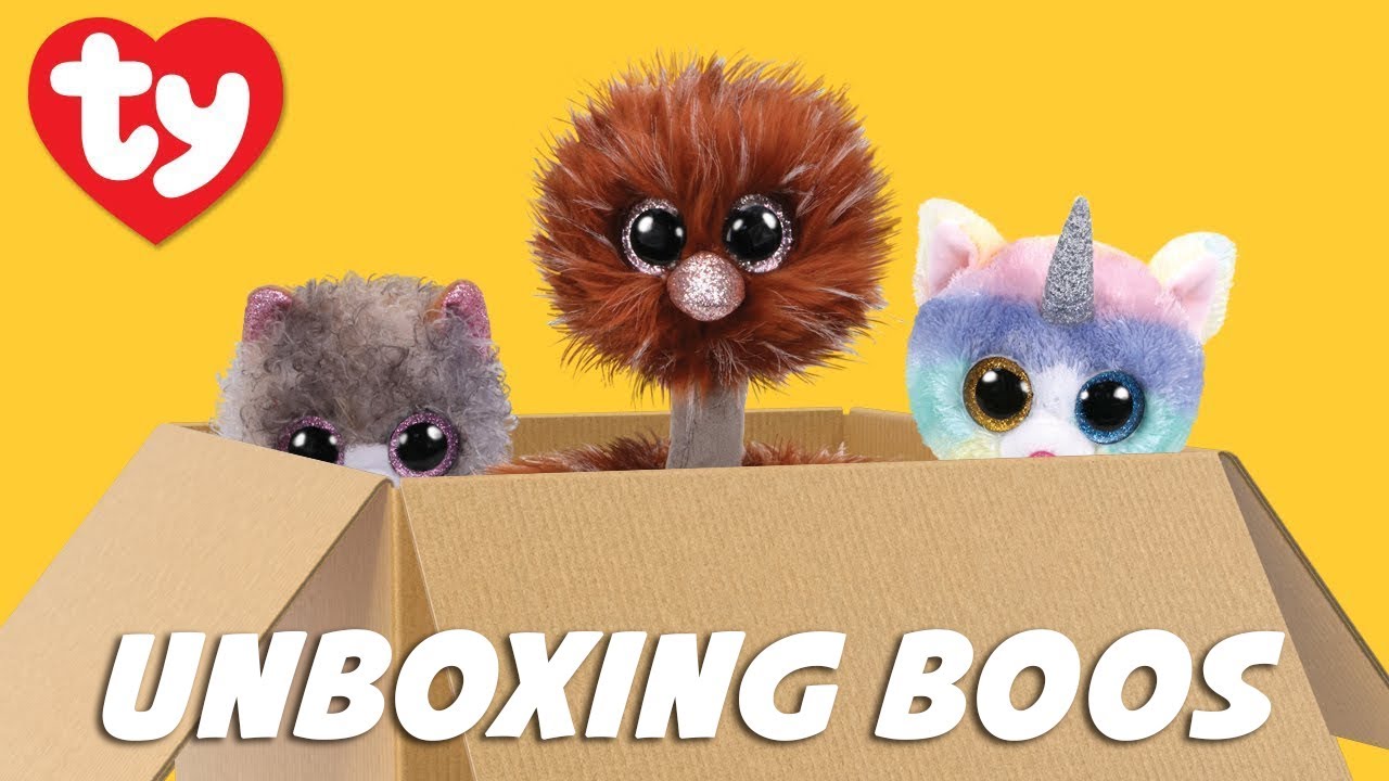 Unboxing Beanie Boos in the Ty Lab - Part 1