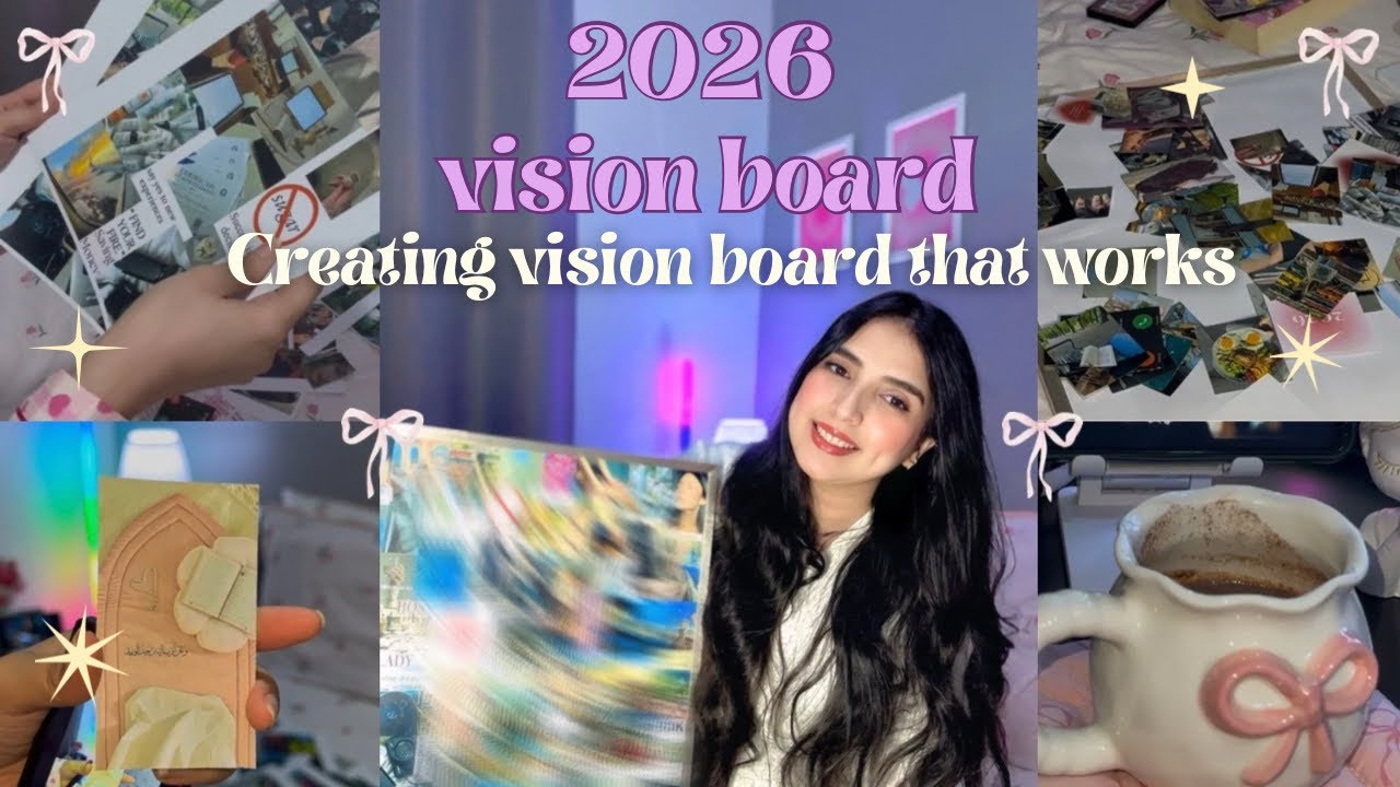 أجي نصايبو Vision board 2026 ناجحة✨✨  Manifesting My Dream Life🎀