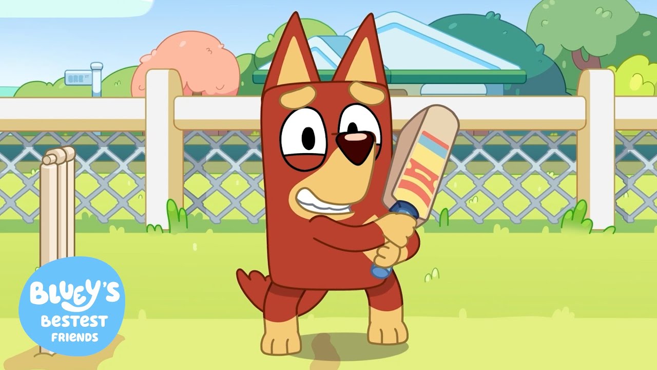 Cricket 🏏 | New Series 3 Clip | Bluey's Bestest Friends - Official Channel