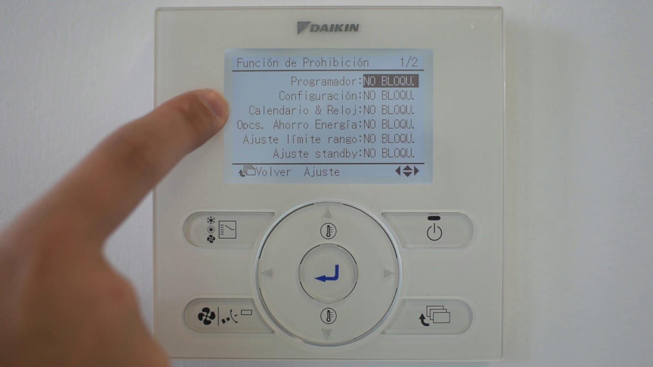 Manual BRC1E53 (Bloqueo de botones y funciones)