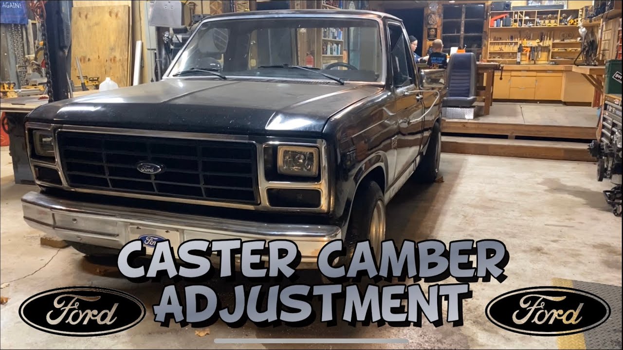 1980-86 Bullnose F-150 Caster Camber Alignment Bushing Install/Removal & Adjustment - 2WD/RWD
