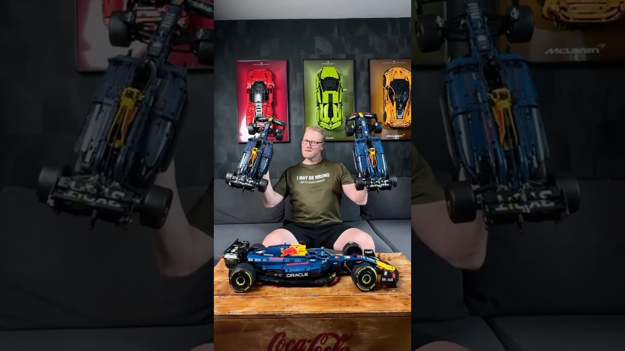 Which Red Bull F1 Build Wins? 🏁🔥 LEGO RB20 vs Copy vs Rastar RB19