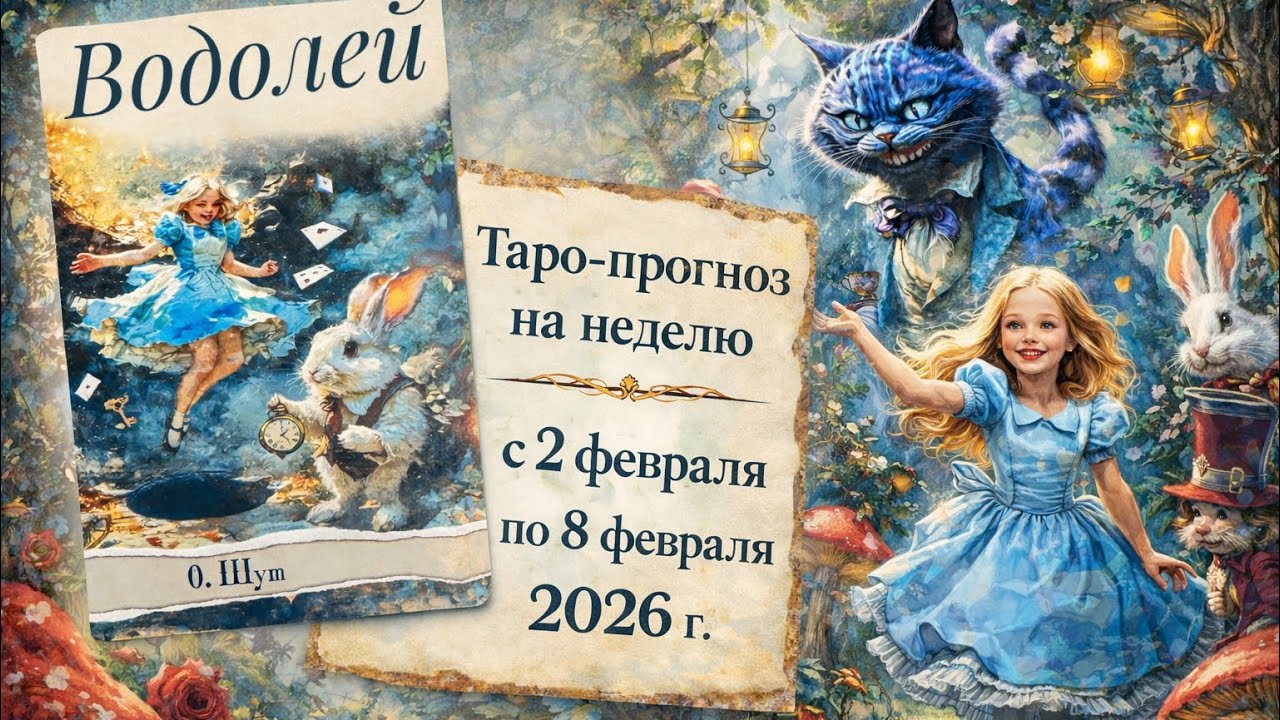 Водолей ♒️ Таро прогноз на неделю 02.02-08.02.26