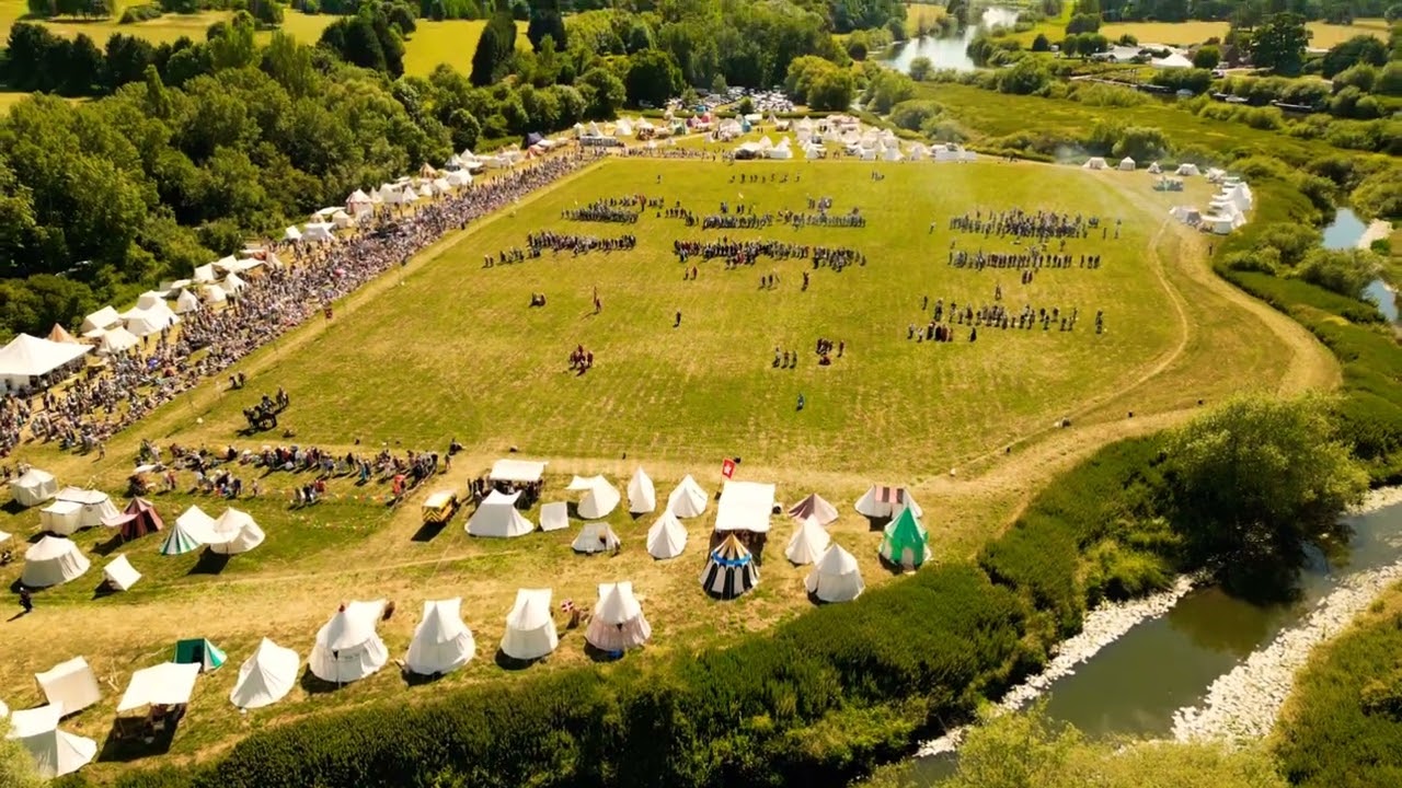 Tewkesbury medieval festival 2022, the largest free re-enactment in Europe.