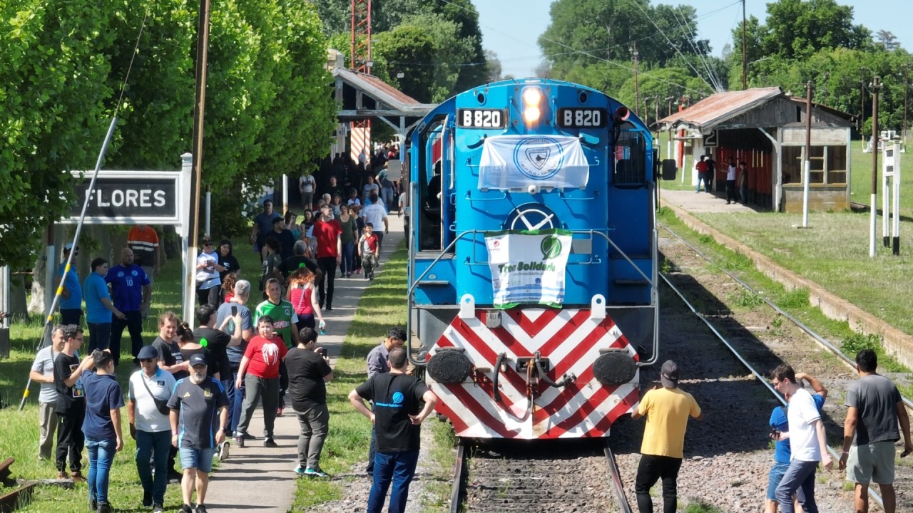 Tren Solidario 52 hacia el ALTO VALLE DE RIO NEGRO, CIPOLETTI