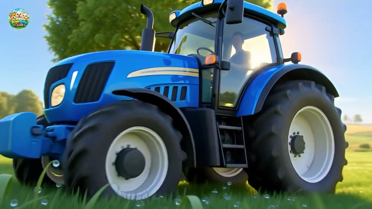 Веселая поездка на тракторе 🚜 | Детское обучающее приключение | Образовательное видео для дошколь...