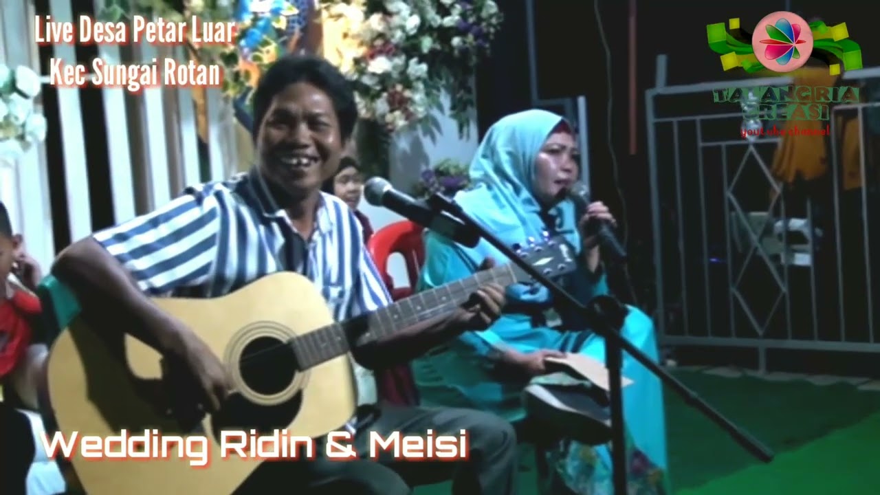 lagu manggung | basah dath & Lina midar | live in petar luar sungai rotan