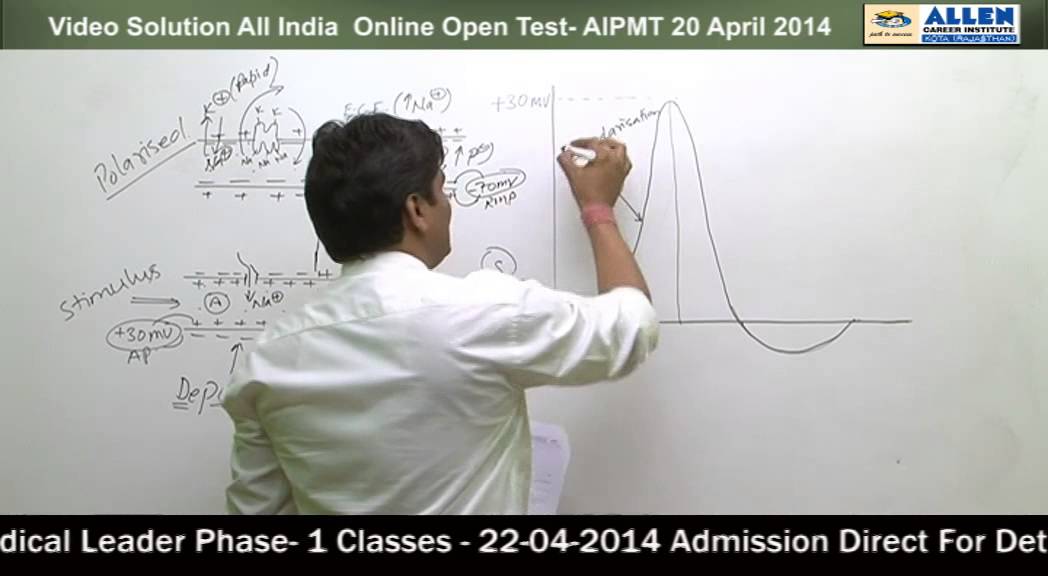 AIPMT -2014 All India Online Open Test Solutions- Biology Q. 126,140