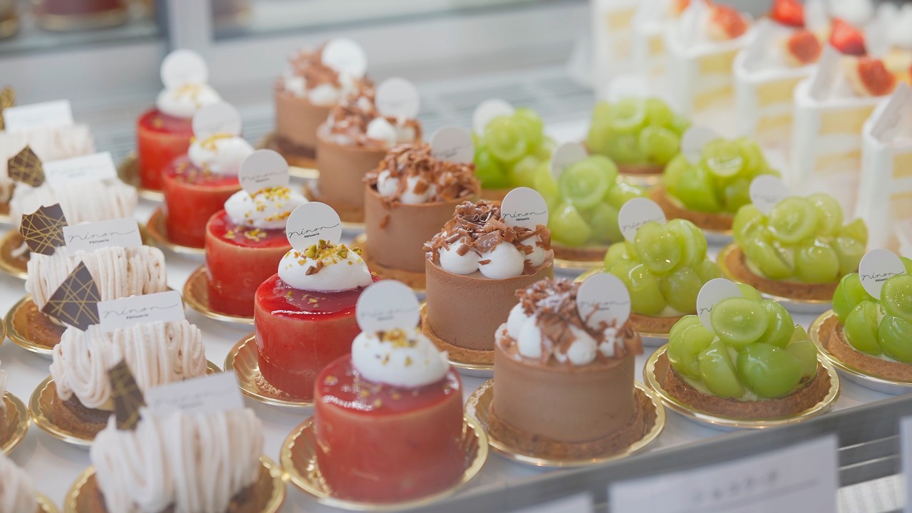 【圧倒】女性職人が魅せる、パンとケーキ作りの美しい裏側！Japanese sweets