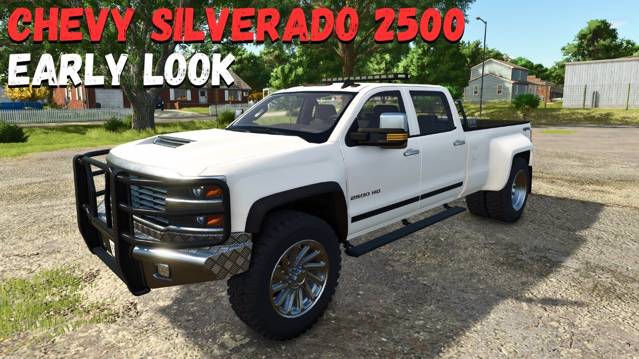 Предварительный обзор Chevrolet Silverado 2500 от AGRO TONHO | Farming Simulator 25
