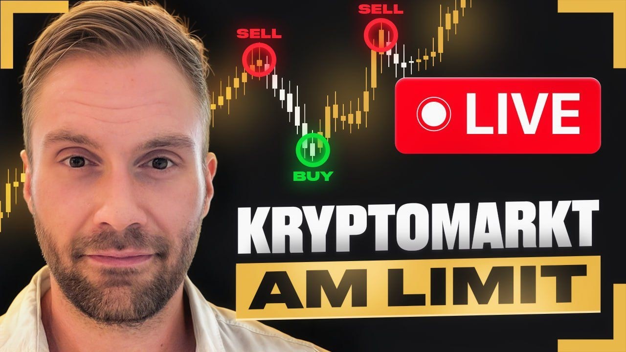 ACHTUNG: Geht Bitcoin weiter herunter? Wir traden LIVE!
