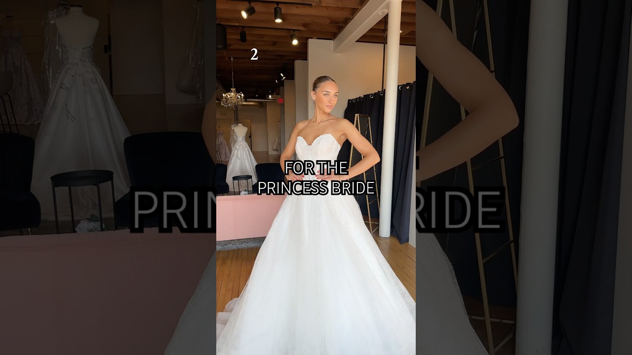 Showcasing our princess ballgown wedding dresses 👑✨ 