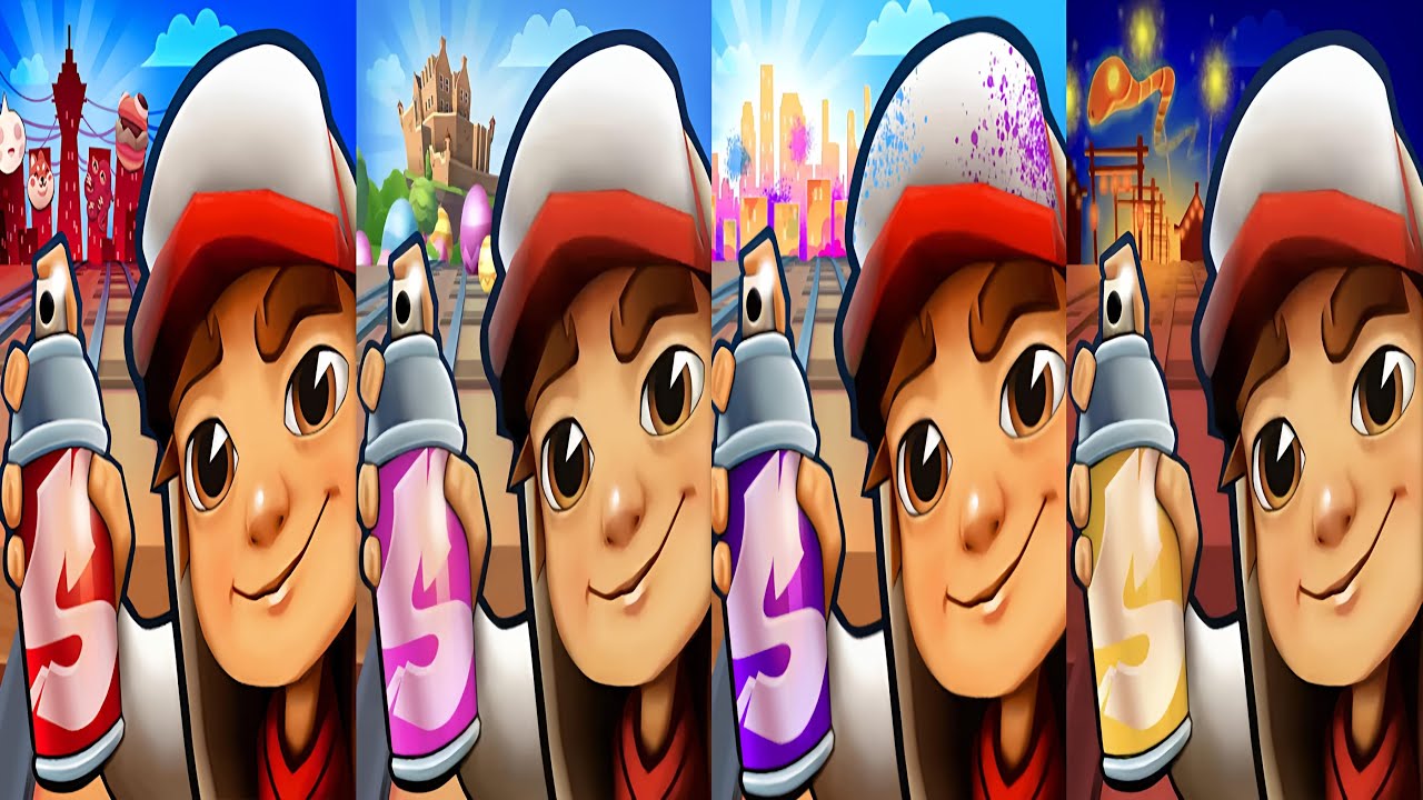 Subway Surfers : Osaka 2025 🆚 Easter Edinburgh 2025 🆚 Mumbai Holi 2025 🆚 Year Of The Snake 2025