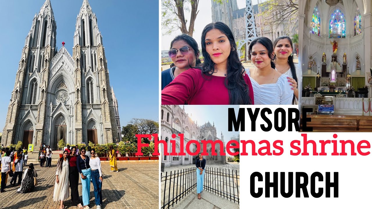 Mysore church (Part-2)#viral #mysore​ #christmas​ #church​ #christian​ #christianity​ #shortvideo 