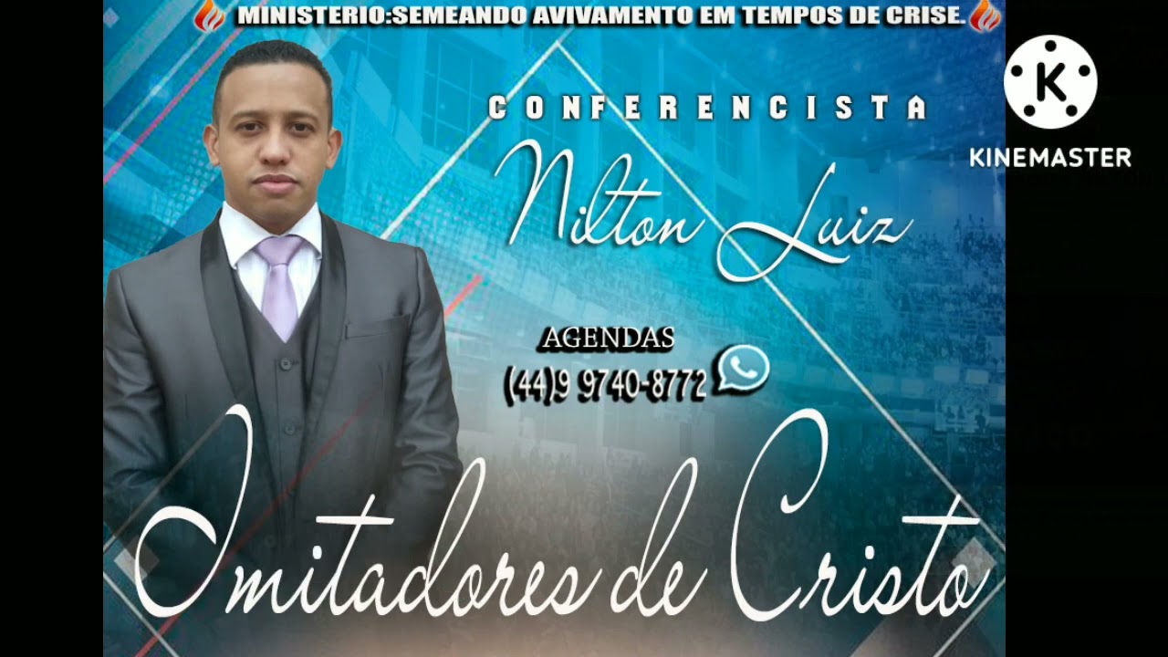 NILTON LUIZ| Imitadores de Cristo imposs&iacute;vel n&atilde;o chorar😭 #palavradevida #Niltonluiz #gideoes #un&ccedil;&atilde;o