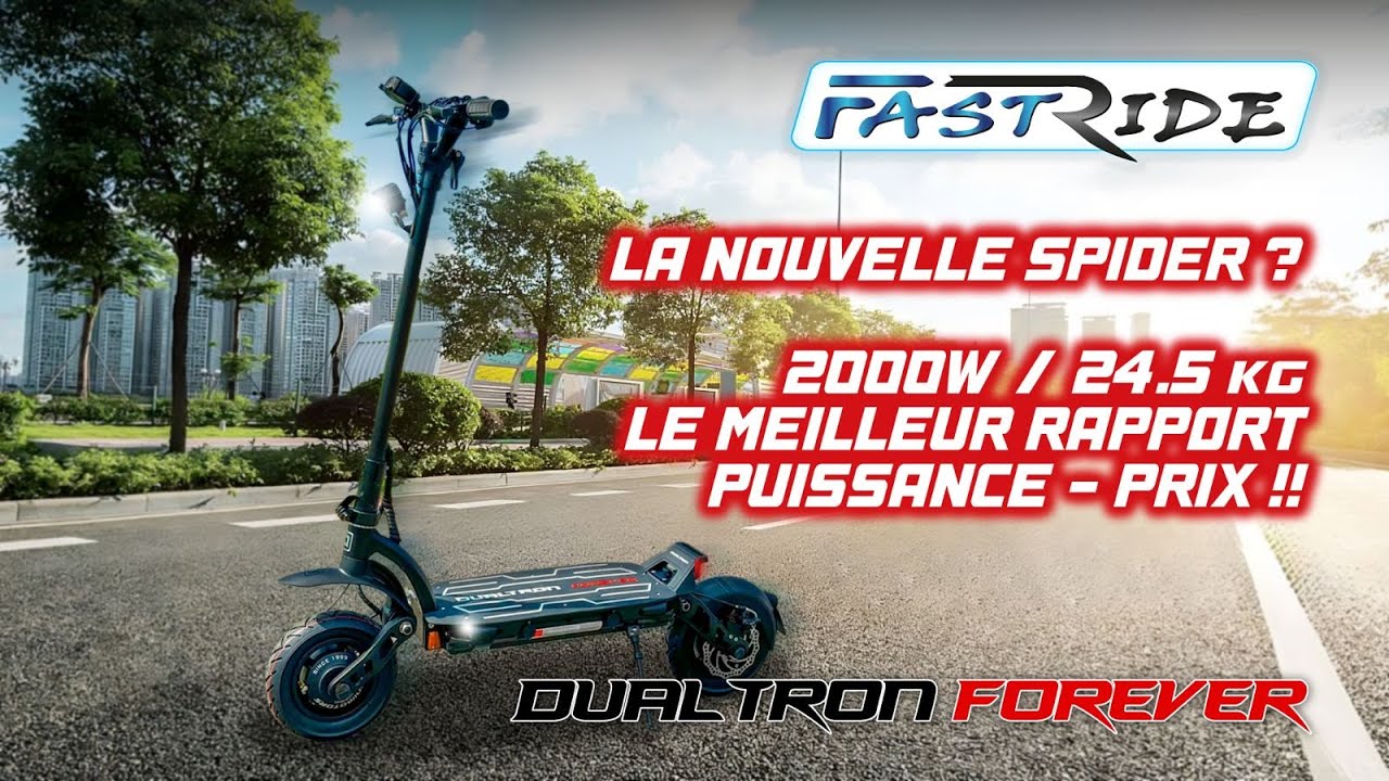 DÉCOUVERTE DE LA DUALTRON FOREVER CHEZ FASTRIDE 65KMH