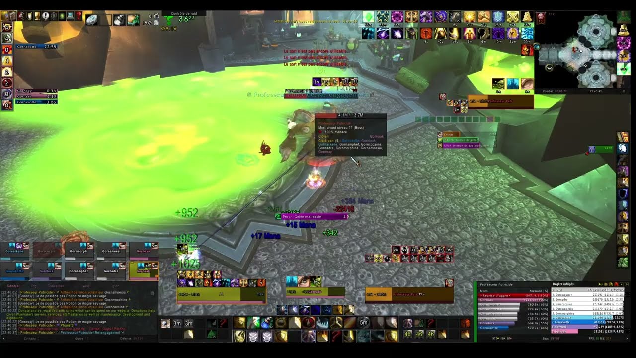 Solo Multiboxing ICC10 Heroic - The Plagueworks