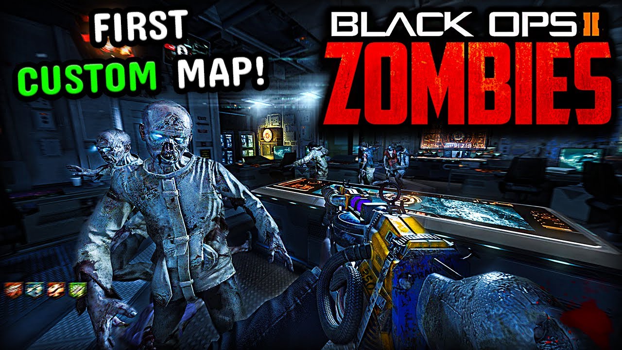 ПЕРВАЯ В ИСТОРИИ Black Ops 2 ПОЛЬЗОВАТЕЛЬСКАЯ КАРТА РЕЖИМА ЗОМБИ...