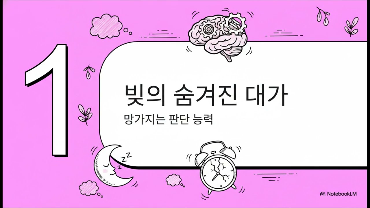 시간의 가격:  현대인의 수면 해설
