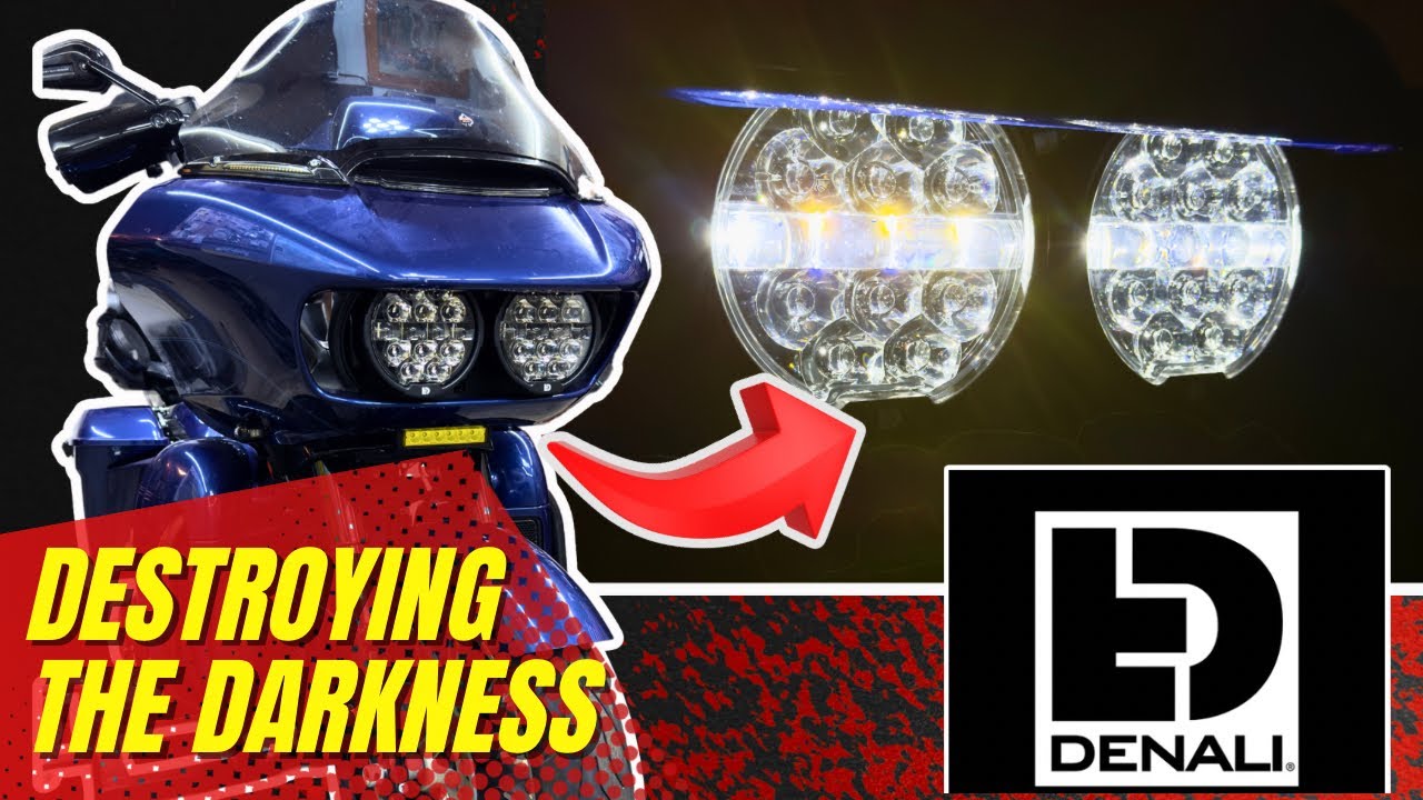 Do These Headlights Destroy The Competition? Denali Destroyer For Road Glide!