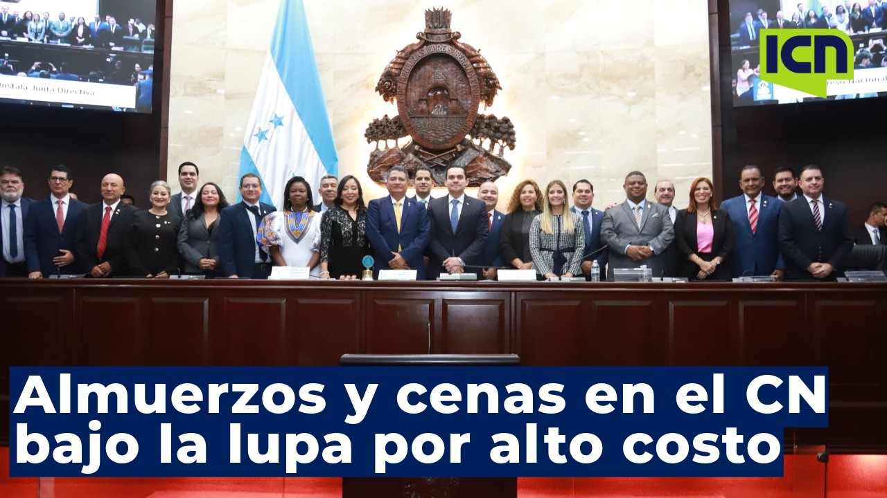 Millonario gasto en comidas para diputados desata críticas