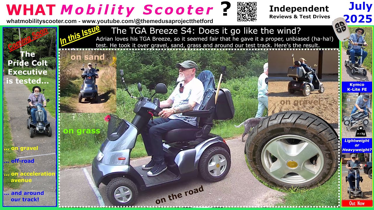 What Mobility Scooter? We give the TGA Breeze S4 a serious road test and review
