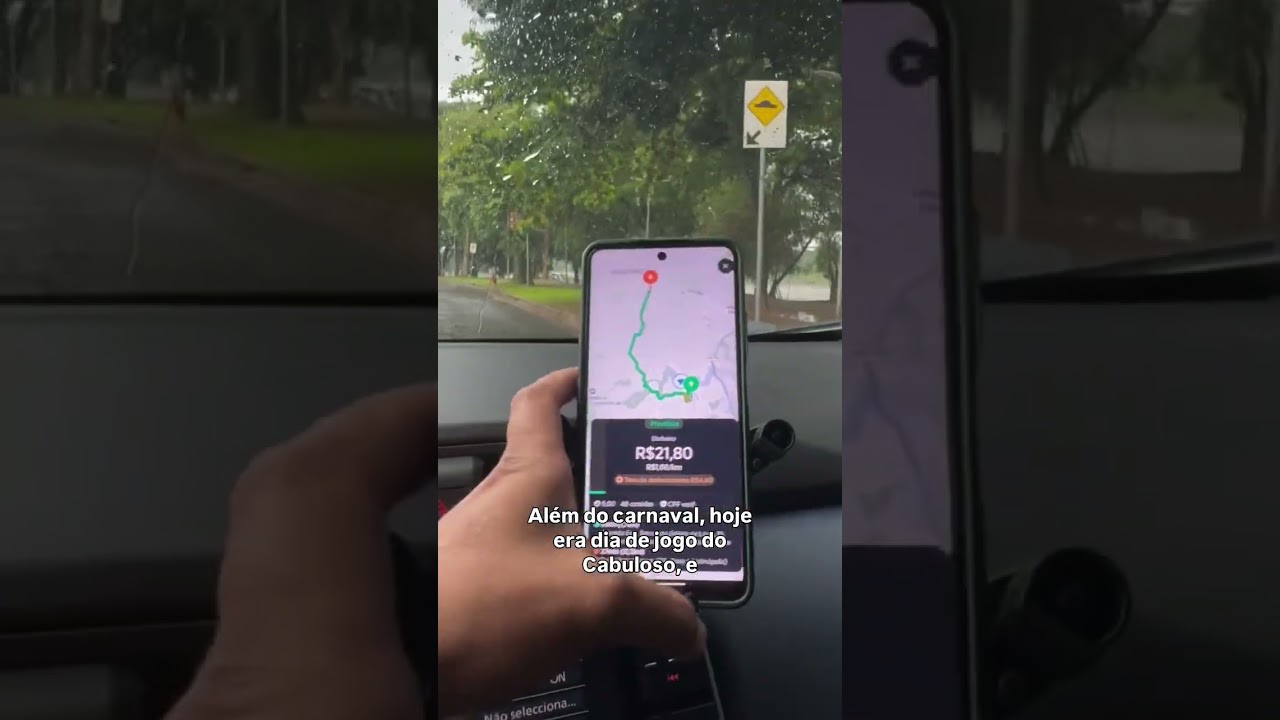 SA&Iacute; DO BLACK E VOLTEI PRO UBER X 😩