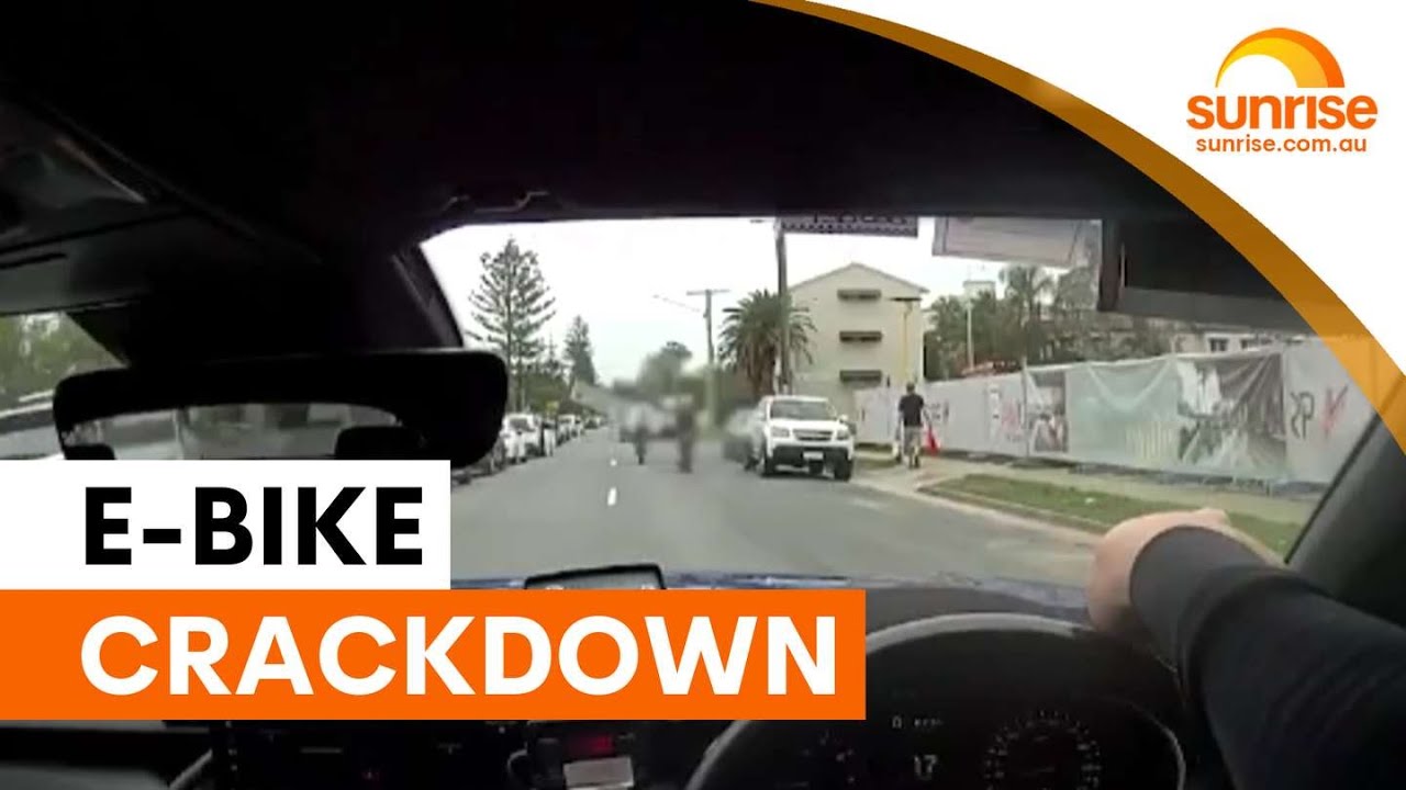 Queensland police crack down on e-bike chaos | Sunrise