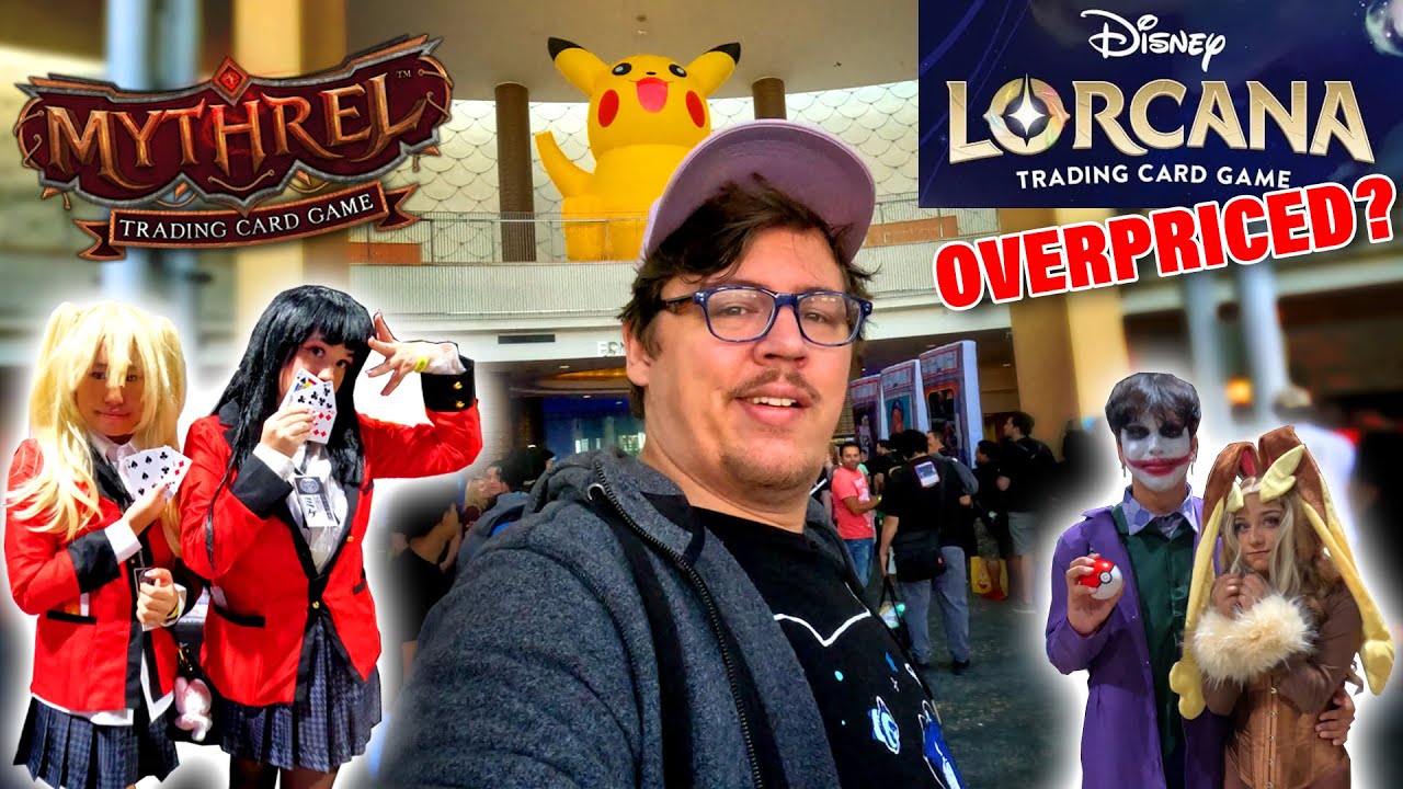 Hunting for Lorcana! - Collect-a-con 2023 Vlog