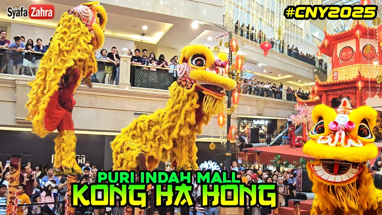 CNY 2025 Puri Indah Mall, Kong Ha Hong Lion Dance Troupe