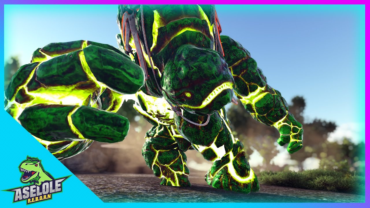 Ngebar-bar pakai Ancient Poison Golem - Ark Aselole Reborn #19