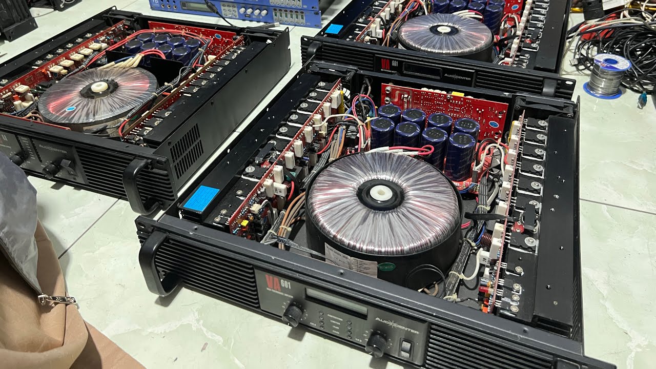 Cục đẩy AudioCenter VA 601. 801    Pro 6.0   Date 2021 con rất đẹp
