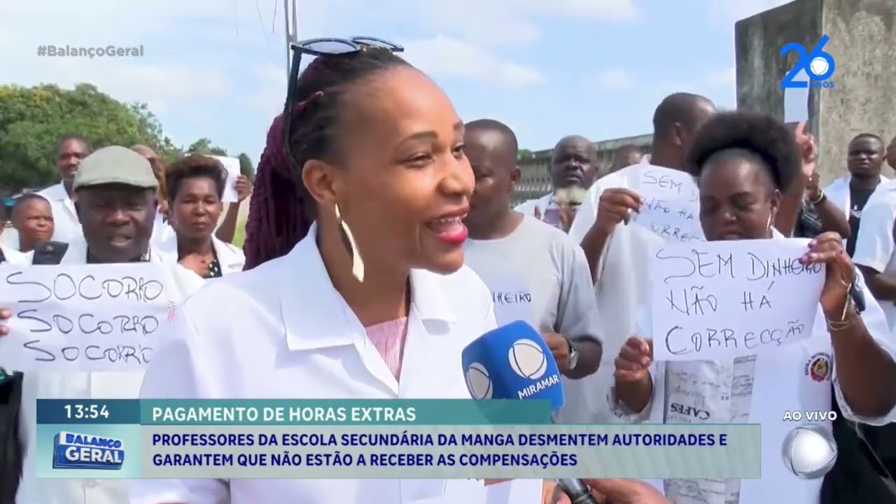 Pagamento de Horas Extras: Professores desmentem autoridades que diz ter pago as Compensações