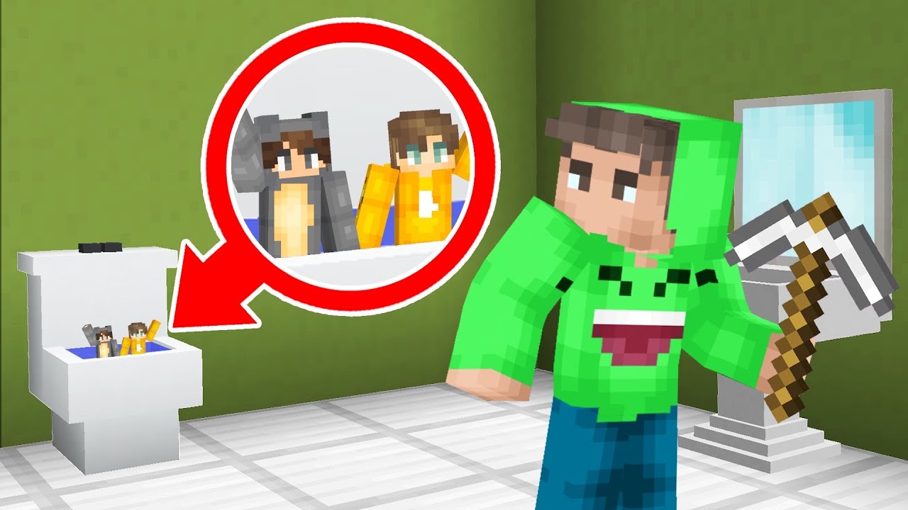 Hiding As TINY PLAYERS In JELLY’S HOUSE! (Minecraft Hide & Seek)