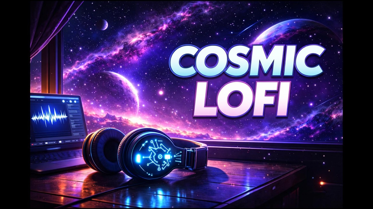 Cosmic Neural LoFi 🌌 | AI Study Beats for Deep Focus & Relaxing Chill Music