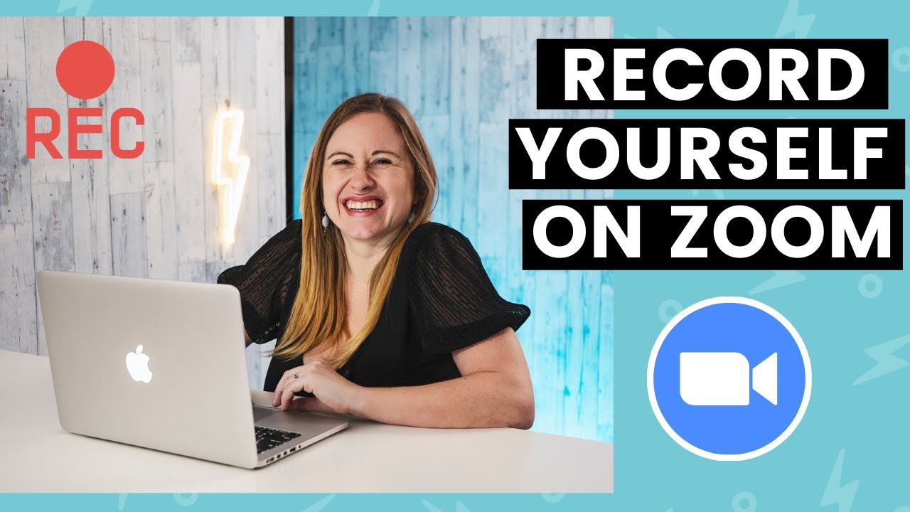 Как записать себя в Zoom