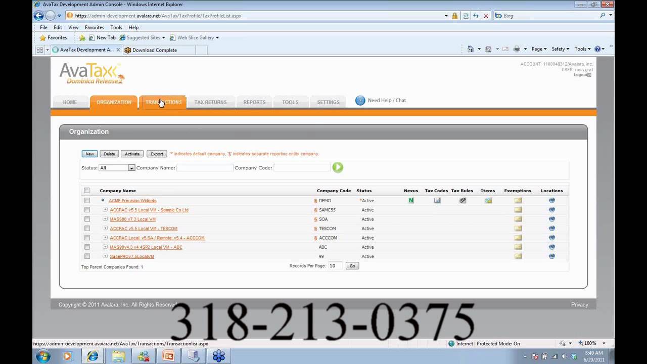 Sage Sales Tax within MAS 90 and MAS 200